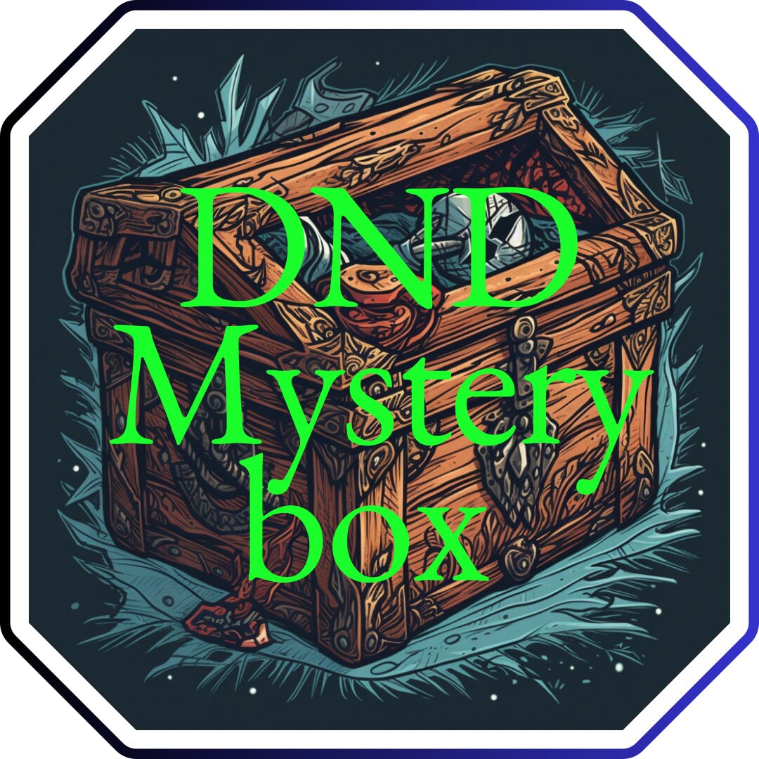 Random Dnd Mini Box Discover a World of Mystery and Adventure With Our DND Mystery Box ...