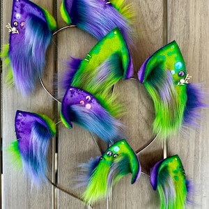 Cosplay Costume Enchanted Tides Faux Fur Kitten Cat Micro Kitten Ears Headband Kemonomimi