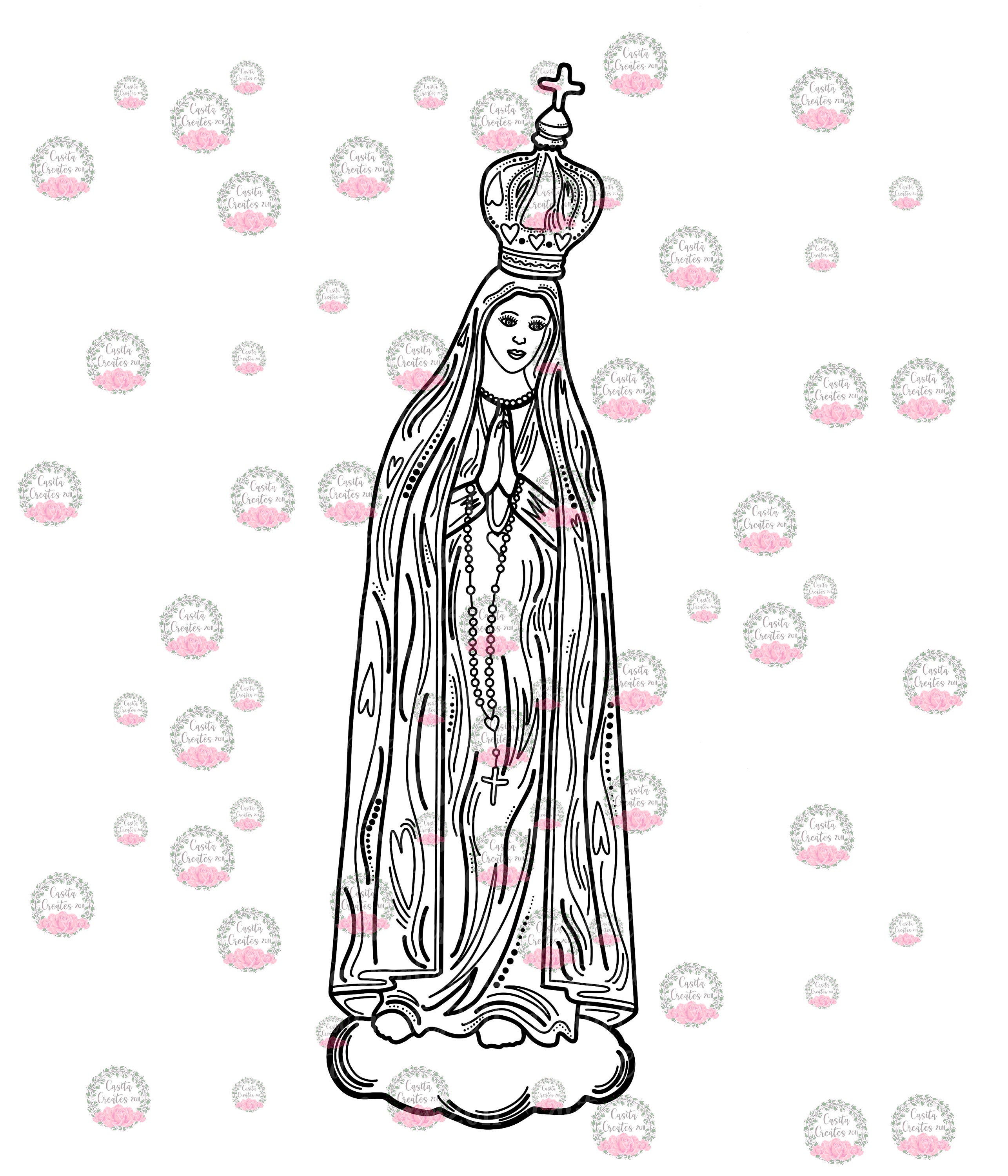 Our Lady of Fatima, Our Lady of Fatima PNG, Nuestra Señora De Fátima