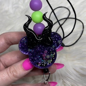 Evil Queen Badge Reel, Retractable Badge Reel, Lanyard, Badge Reel, Mouse Badge Reel, Badge Reel Nurse, Teacher Badge Reel, Teacher Lanyard