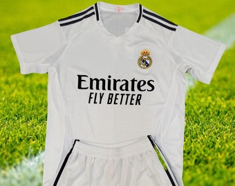 Soccer Real Madrid Home Kid/Youth Soccer Set- Uniforme para niño Real Madrid (Personalizado)