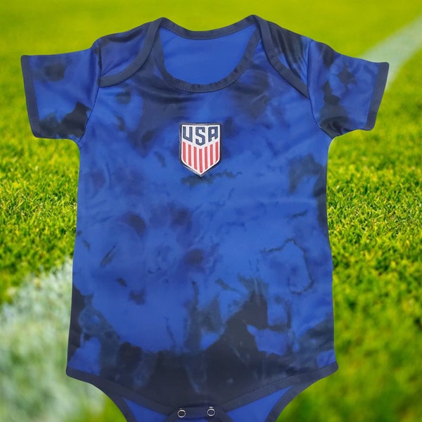 USA Baby Jersey One Piece Bodysuit