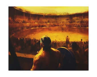 Welcome to the Colosseum! - Painting Print Original