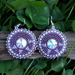 Beaded Dangle Earrings image 2