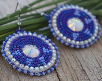 Beaded Dangle Earrings