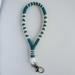 Beaded Wristlet Keychain