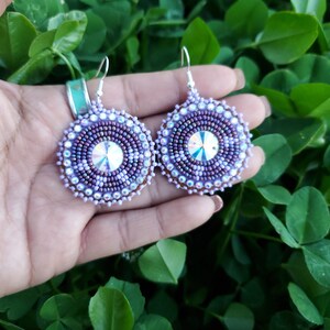 Beaded Dangle Earrings Bild 5