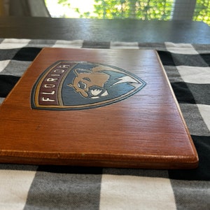 Florida Panthers Wood Plaque