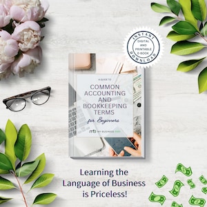Beginnersgids, Boekhouden, boekhoudboek, boekhoudboek, boekhouding, boekhoudsjabloon, visitekaartjes, zakendoen, zaken leren