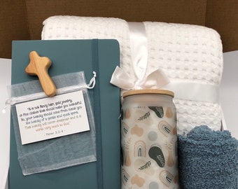 Cozy Hygge gift Box with blanket, Sympathy Gift Basket, Bereavement gift, Sending a hug, thinking of you, Comfort Care Package, Just because