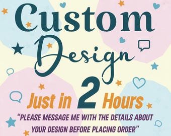 Custom Order: Personalized PNG Design (Digital Download) | Printable T-Shirt Clipart