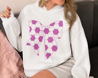 Retro Soccer Bow SVG Png, Soccer Bow svg, Game Day, Coquette Soccer svg Shirt Design, Soccer Mom svg, Soccer Mama Png, Fall Sports Png