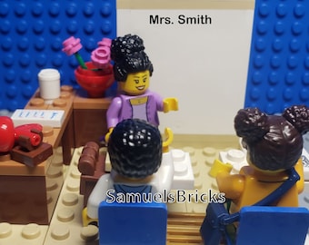 Class is in Session - Custom Brick Classroom Scene for Teachers