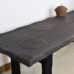Coffee table for living room table rustic handmade live edge side table wood rustic mid century farmhouse furniture rectangle vintage like