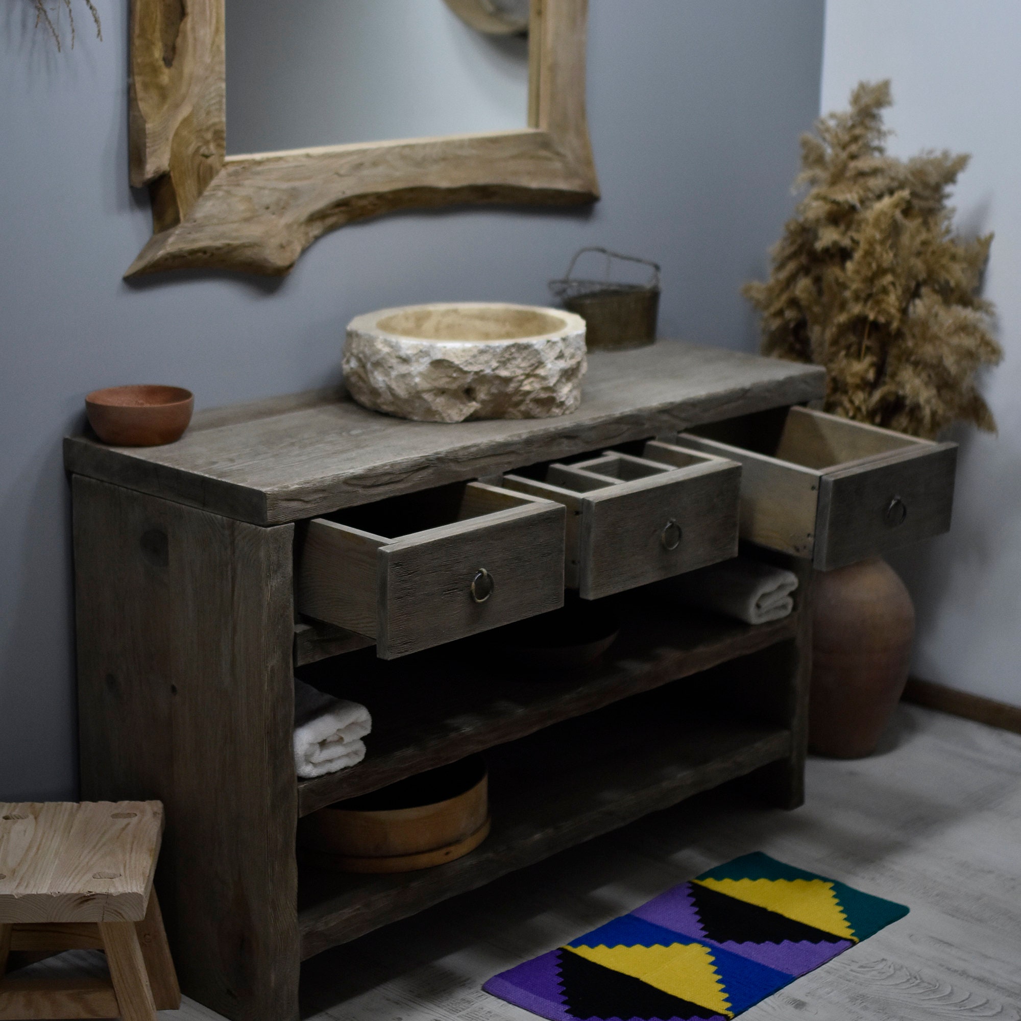 42 inch farmhouse bathroom vanity outlet