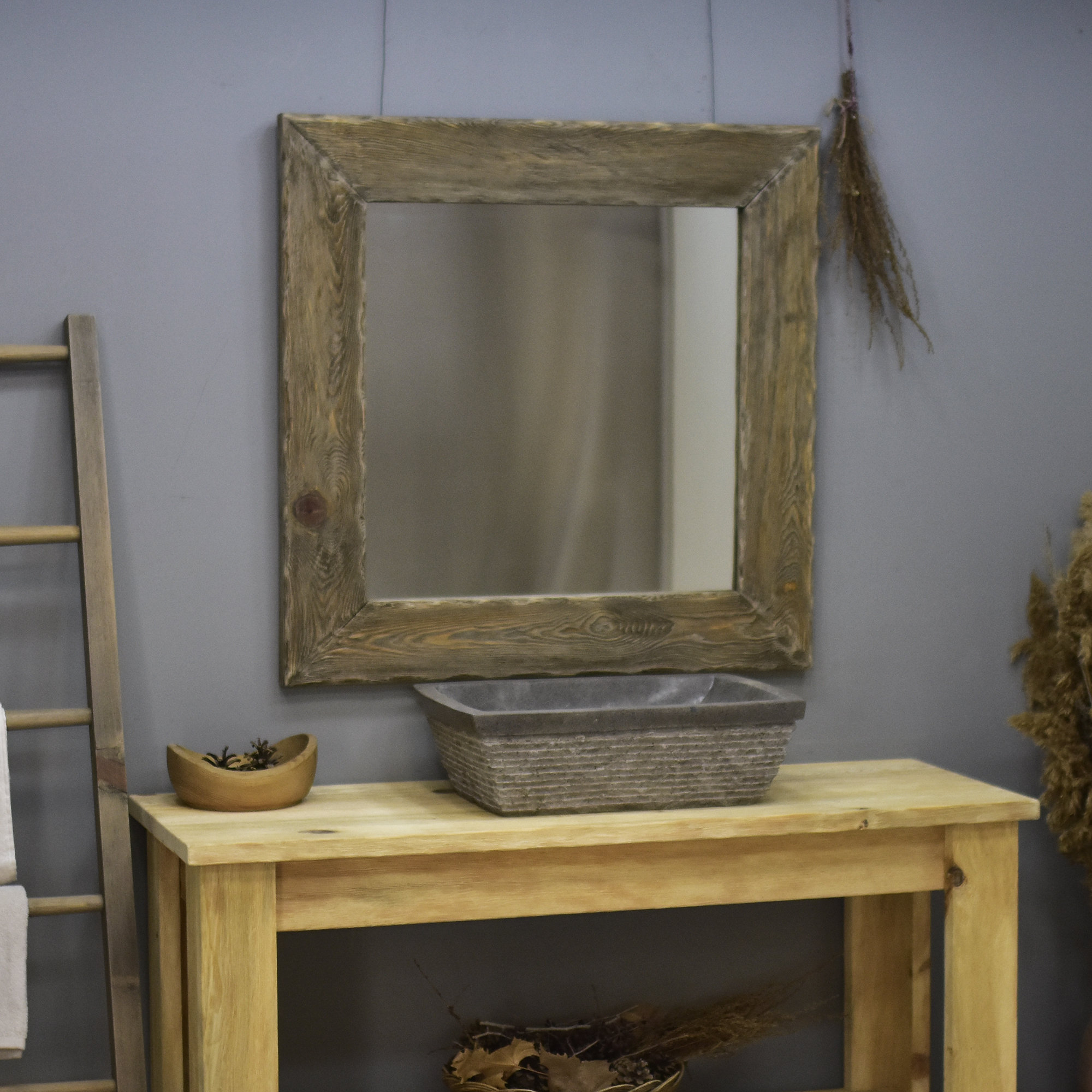 handmade-reclaimed-wood-mirror-rustic-farmhouse-decor-etsy