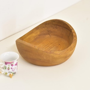 Dinner plate large wooden bowl salad soup bowl wooden serving tray fruit plate tree wood gift tree natural dinnerware wooden cup gift plate
