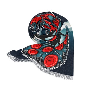 Tree of Life - Light Scarf, Valentine&#39;s Day Gift, Mother&#39;s Day Gift