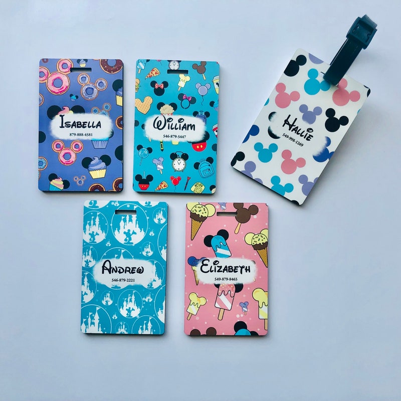 Kids Luggage Tags - Etsy