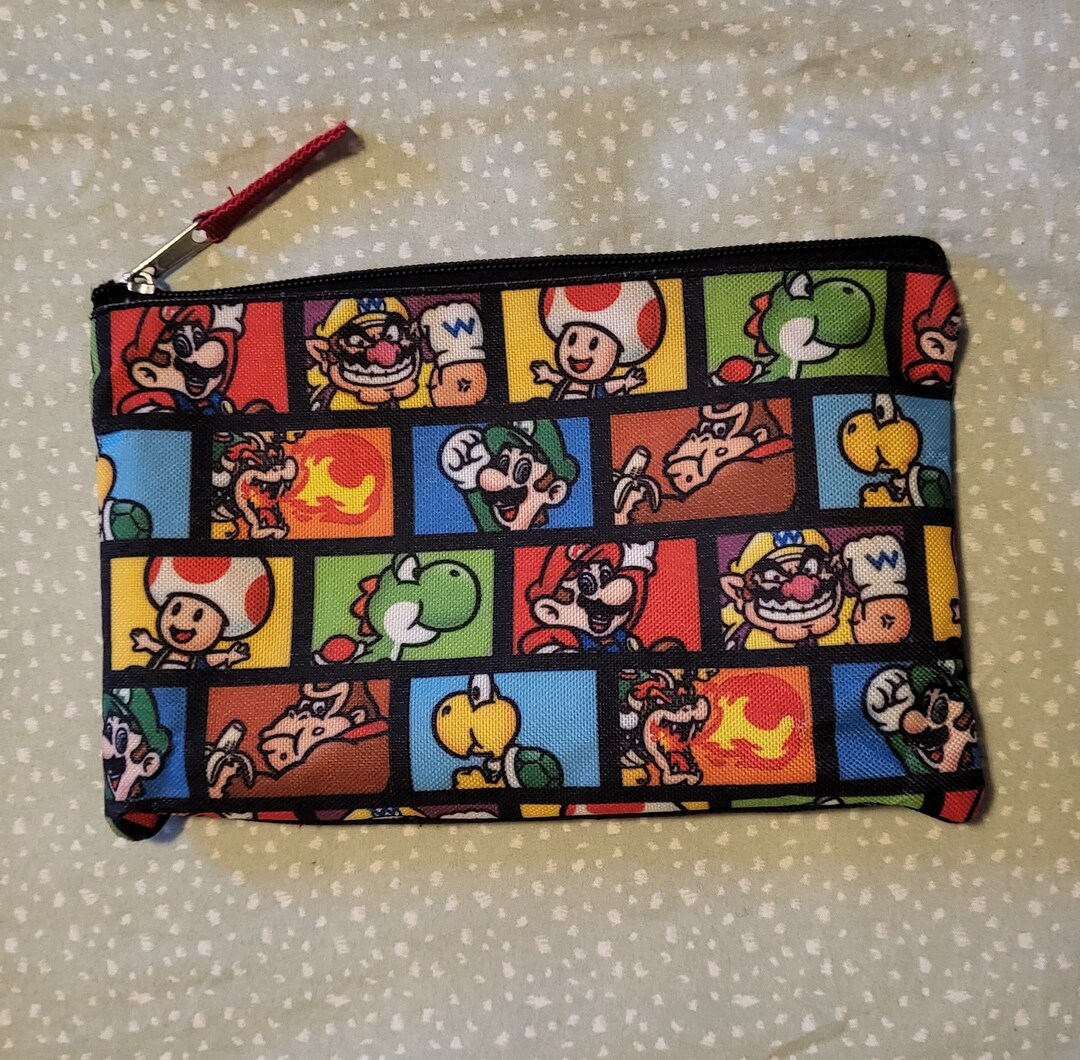 Super Mario Pencil Case Etsy