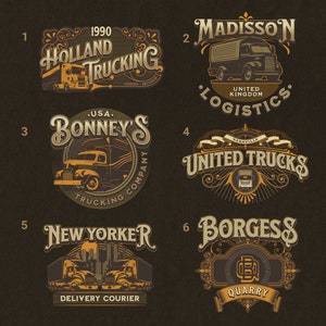 trucking logo - truck logo - car logo - automotive logo - transportation - rentals - automotive