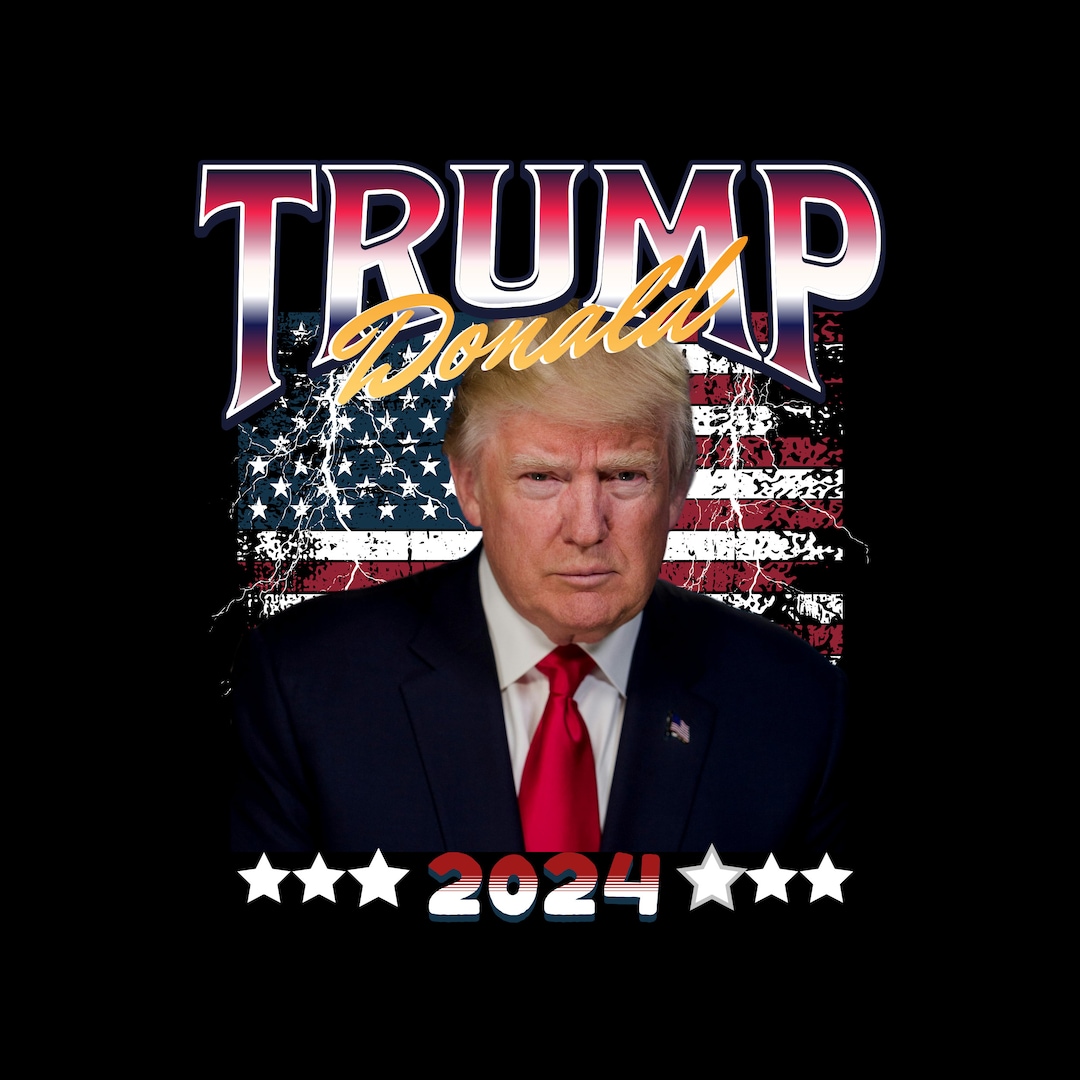 DONALD TRUMP Vintage Png Donald Trump Homage Png Donald Trump Fan Png