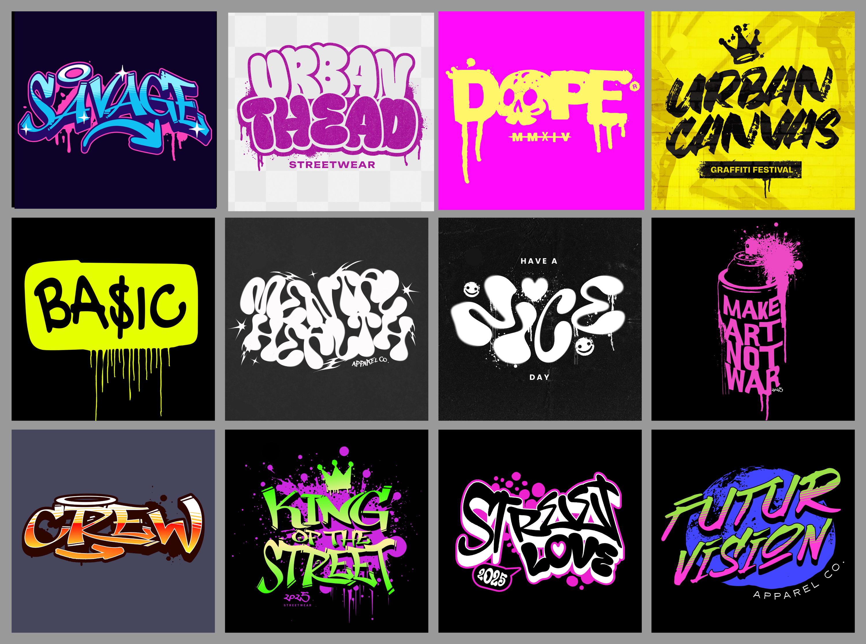 Custom Graffiti Name - Tailored Street Art Design