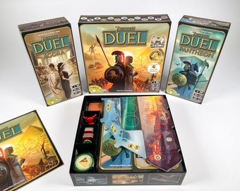 ReDesign Insert for 7 Wonders Duel | Pantheon & Agora