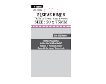 Sleeve Kings card sleeves SKS-8804 50 x 75 mm