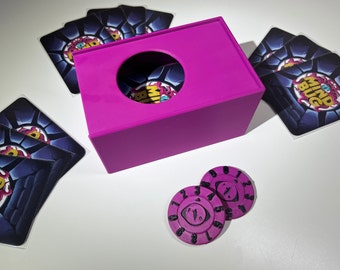 ReDesign Mindbug Upgrade Set Box (Long) + Life Point Counter for "First Contact" + Upgrade "New Creations"