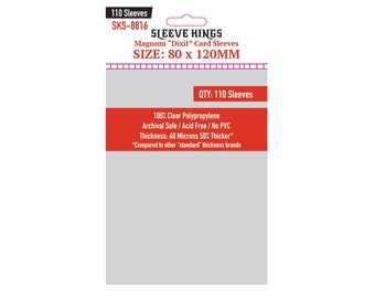 Sleeve Kings card sleeves SKS-8816 80 x 120 mm