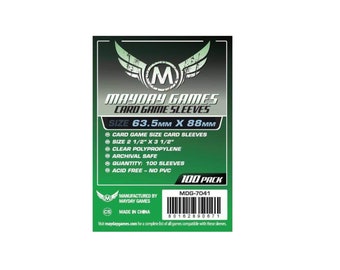 Mayday Games Card Sleeves MDG-7041 63.5 x 88 mm