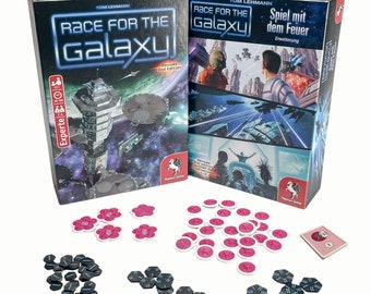 Redesign 3D Tokens for Race for the Galaxy - Victory Points + Prestige (Base Game + Expansion)