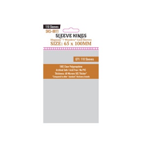 Sleeve Kings Kartenhüllen SKS-8811 65x100mm