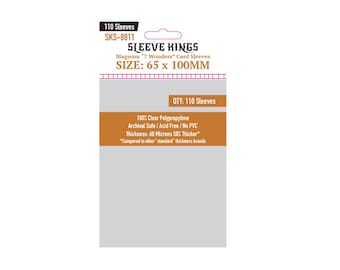 Sleeve Kings card sleeves SKS-8811 65 x 100 mm