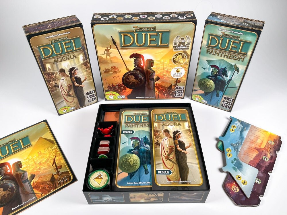 Redesign Insert for 7 Wonders Duel | Pantheon & Agora - Etsy