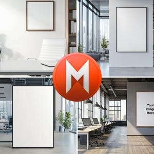 Office-fotomodellpaket [Volym 2] | PSD Smart Objects | PNG | Direktnedladdning | Snabb redigering | 16 unika bilder [Office-serien]