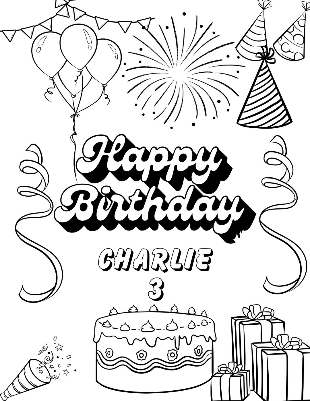 Personalized Birthday Coloring - Il 1080xN.4841751130 Sw6u 