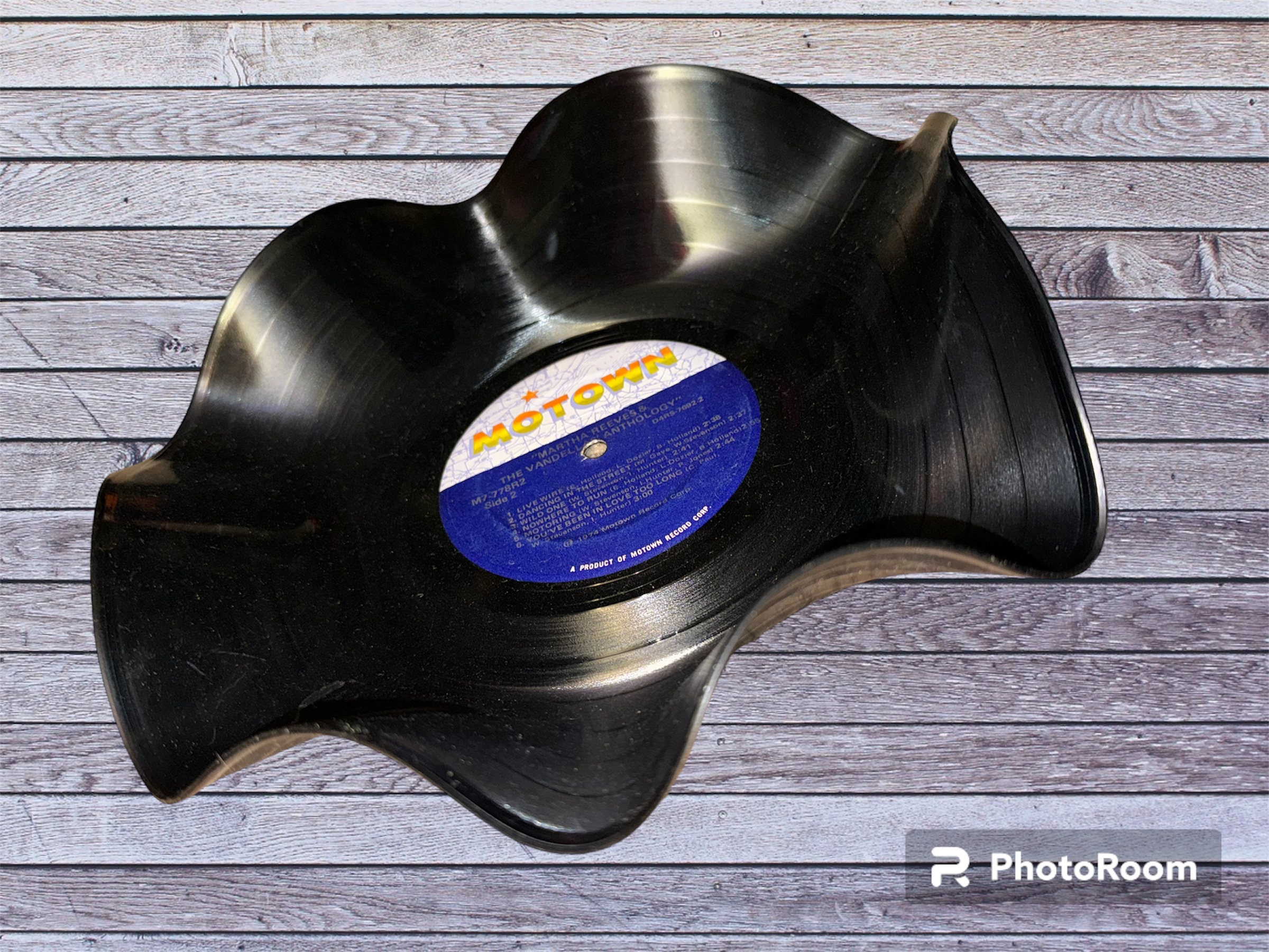 Repurposed Vinyl Record Platters and Bowls Etsy