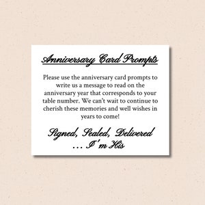 Modello di download digitale per biglietti da tavolo per anniversario di matrimonio, idee per matrimoni unici, minimalista, fai da te, Pine4U #T7S1