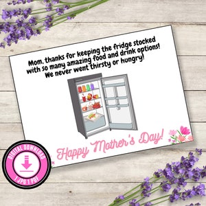Funny Mother&#39;s Day Card Funny Printable Card Funny Mothers Day Card Mother&#39;s Day Gift Funny Gift From Son Gift From Daughter Mothers Day