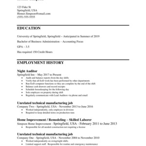 Cover Letter & Resumes- Edited