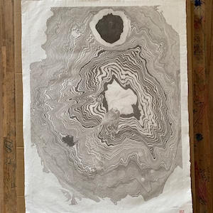 Original Suminagashi Artwork