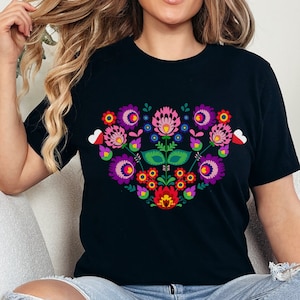 Poland Folk Art Flowers Shirt
