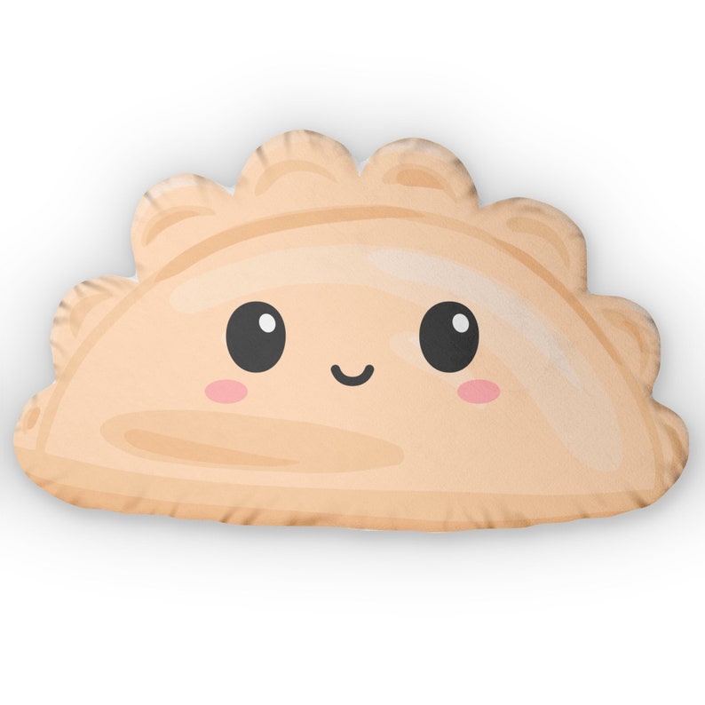 Pierogi Dumpling Pillow | Kawaii Food Throw Pillow | Foodie Gift ...