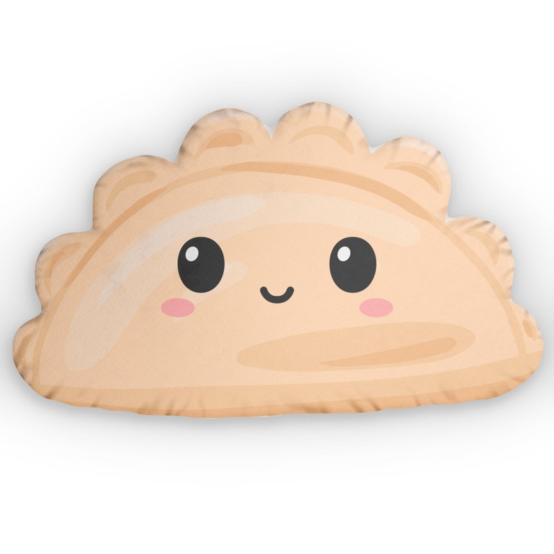 Pierogi Dumpling Pillow | Kawaii Food Throw Pillow | Foodie Gift ...