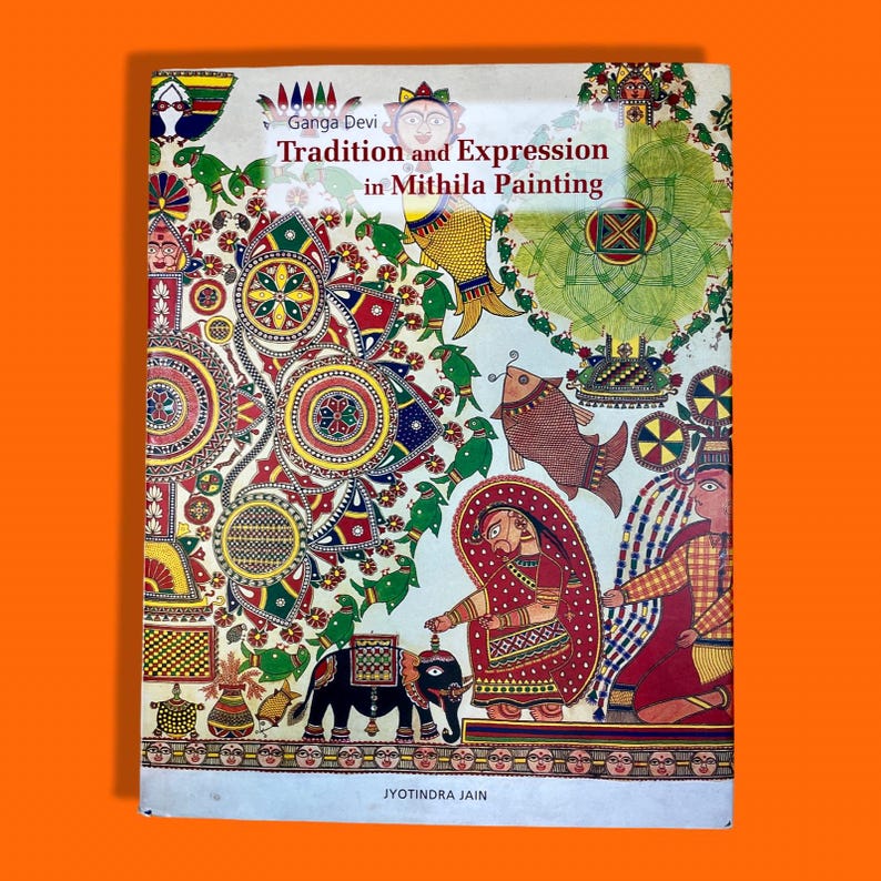 Mithila Pattern Ganga Devi: Tradition and Expression in Mithila Painting Jyotindra Jain ...
