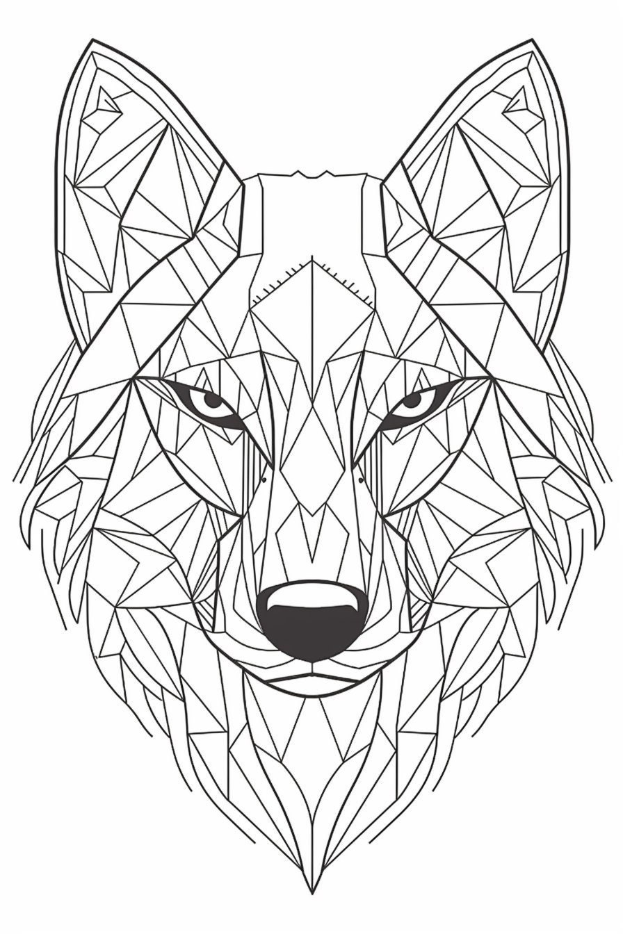 The Wolf Pack Coloring Pack Coloring Pages for Print or Procreate - Etsy