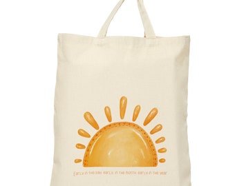 JW Service Tote Bag, jw tote bag, Pioneer School Gift, Pioneering Gift, jw gifts, gift for sisters, gift for brothers, Sunrise tote bag, jws