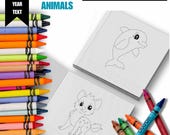 JW Kids  Dotted Line Tracing Handwriting Practice Printable Coloring Book Pages 2026 Year Text (Digital File)